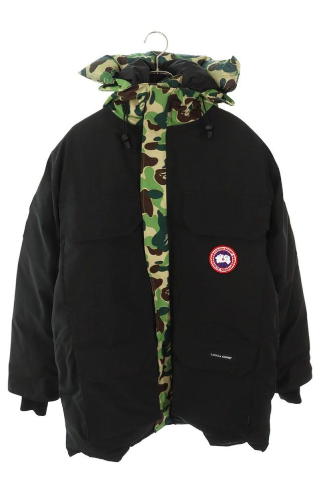 カナダグース  アベイシングエイプ サイズ:M  21AW  EXPEDITION PARKA 4660MBC 迷彩カモフラエクスペディションパーカーダウンジャケット 中古 BS99