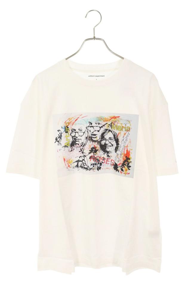 ユニフォームエクスペリメント  フラグメントデザイン サイズ:4  UE-242078 B フォトプリントTシャツ 中古 BS99