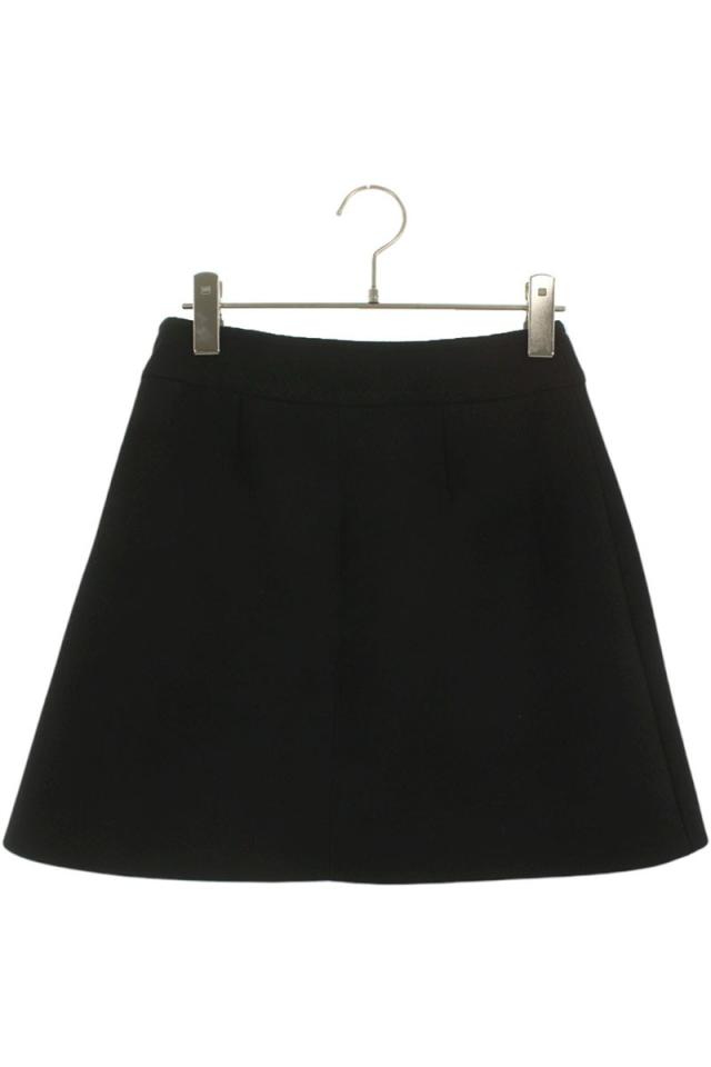 セリーヌ サイズ:38  2J833066V ウールミニスカート 中古 BS99