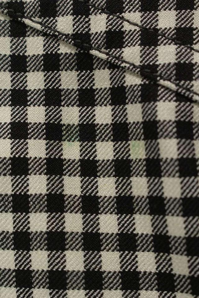 トムフォード サイズ:44 BC022 TFO080 マドラスチェック フード付き