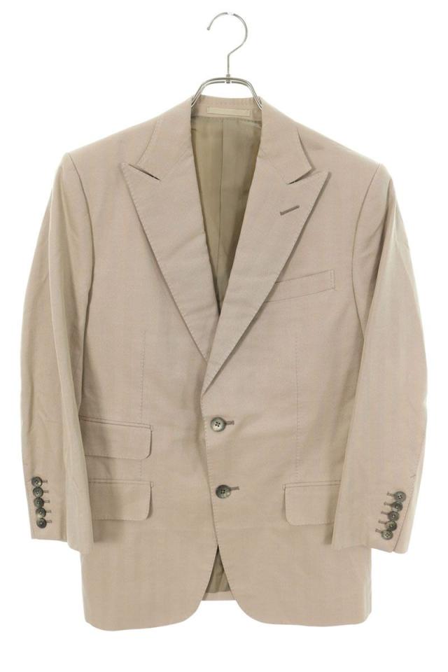 グッチ サイズ:46  171252 Z0886 ピークドラペル2Bジャケット 中古 BS99