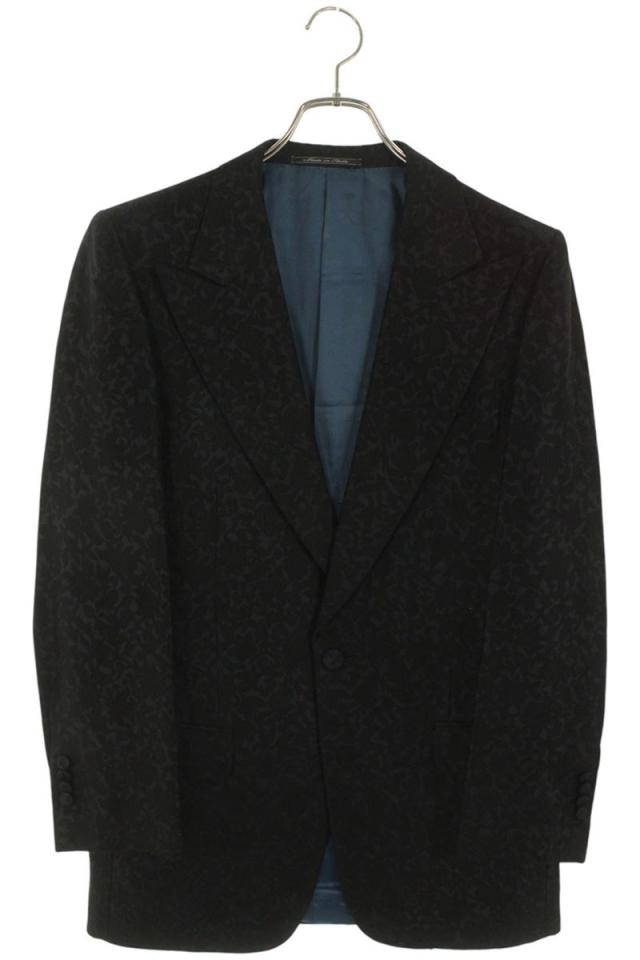 グッチ サイズ:46  21J9F4 総柄ダブルテーラードジャケット 中古 BS99
