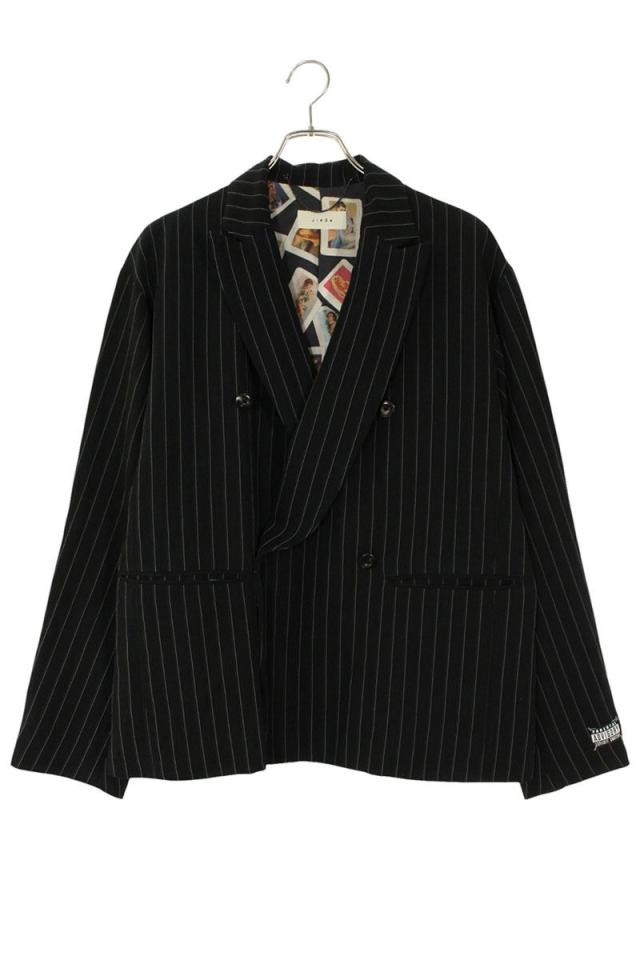 ジエダ サイズ:1  Jie-21s-JK04 裏地総柄ストライプジャケット 中古 BS99