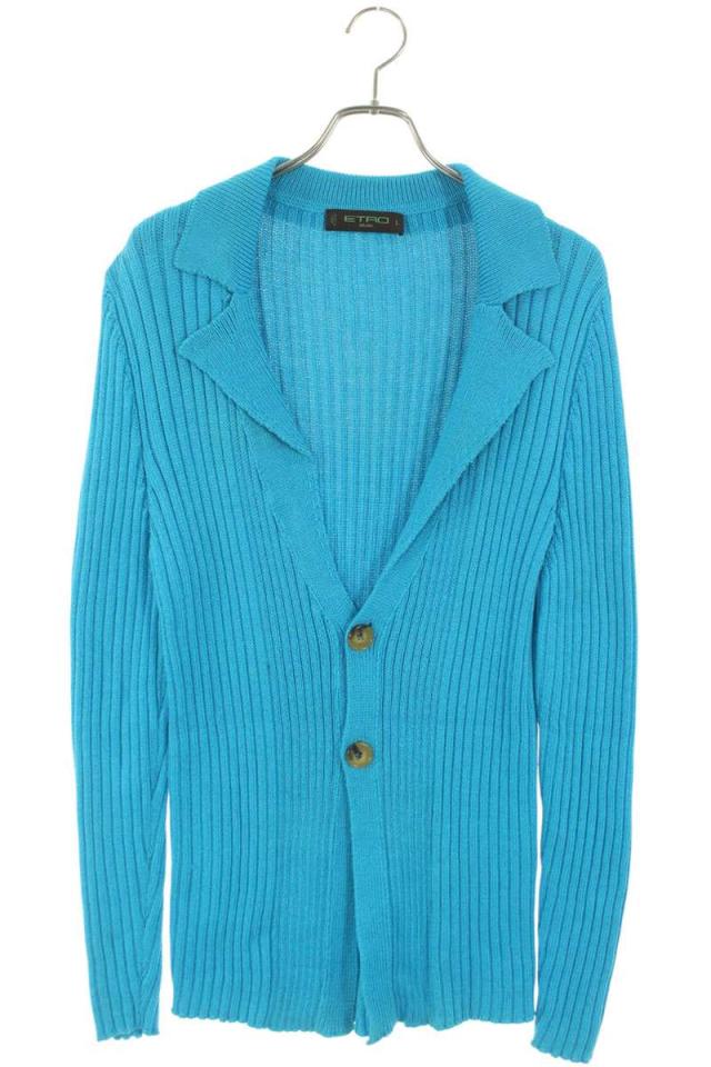 エトロ サイズ:L  101-14094-9084 ロング ニットカーディガン 中古 BS99