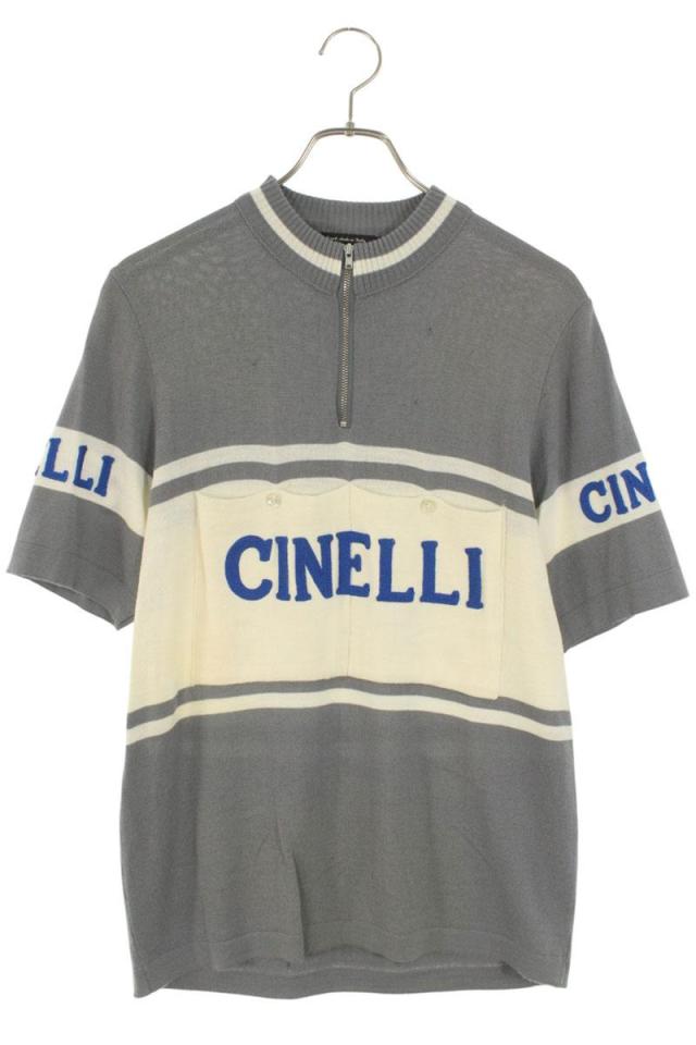 チネリ サイズ:S ロゴクラシックサイクル半袖ニット 中古 BS99