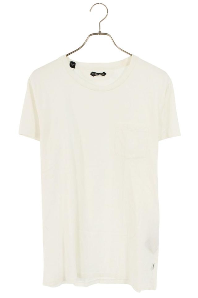 トムフォード サイズ:48  BI419 TFJ862 胸ポケット クルーネックTシャツ 中古 BS99