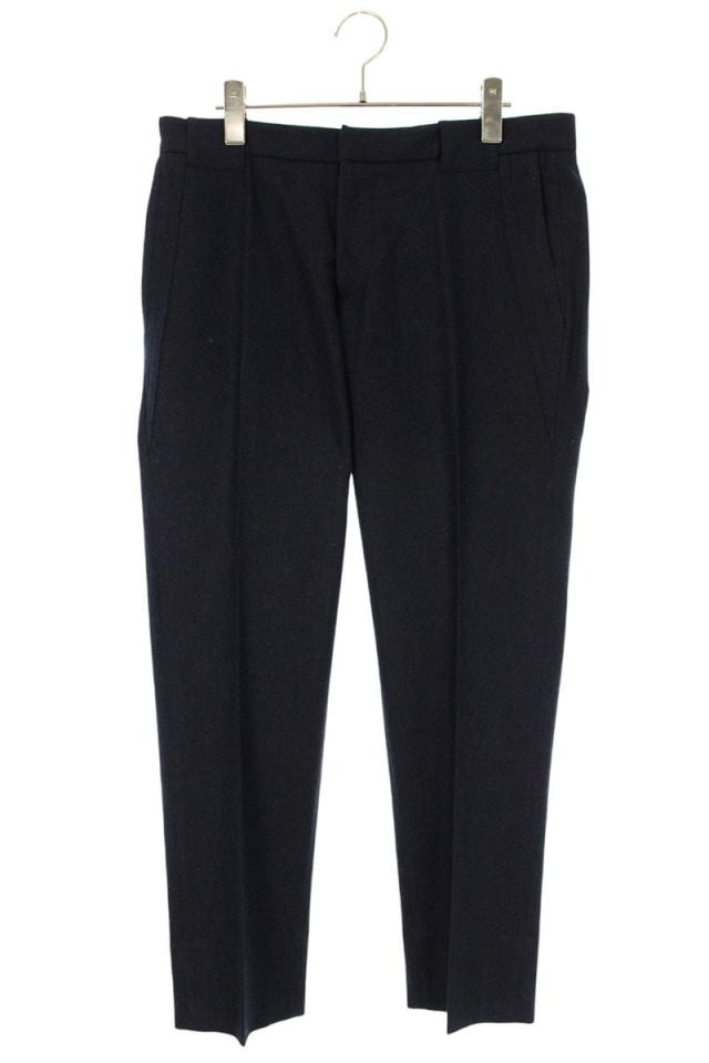 グッチ サイズ:46  293077 Z6532 レザーパッチ スラックスロングパンツ 中古 BS99