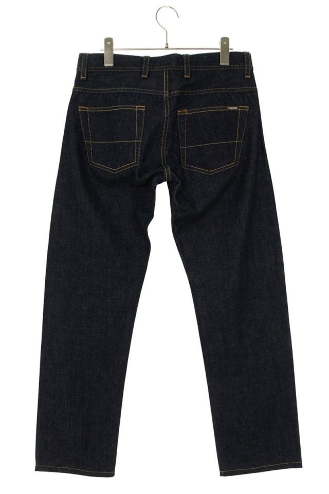 トムフォード サイズ:46  BZ125 TFP350 リジットストレートデニムパンツ 中古 BS99 トムフォード サイズ:46 BZ125 TFP350 リジットストレートデニムパンツ