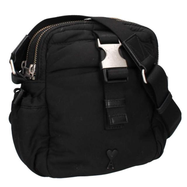 アミアレクサンドルマテュッシ   ULL181.AW0021 ハートAロゴクロスボディナイロンショルダーバッグ 中古 BS99