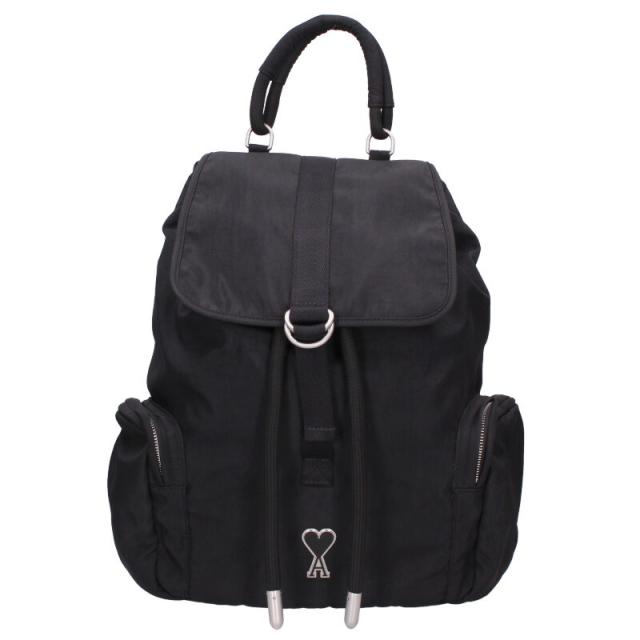 アミアレクサンドルマテュッシ   A21A121.900 ハートAロゴナイロンバックパック 中古 BS99