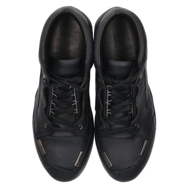 ランバン サイズ:9 FM-SKDMB0-VEPF-E15 Paper Effect Leather Running