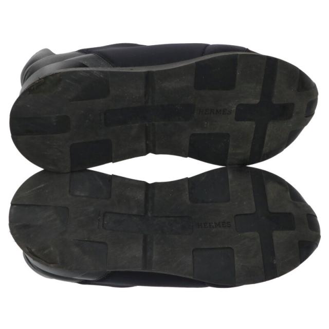 エルメス サイズ:41 MILES マイルス レザー切替ローカットスニーカー