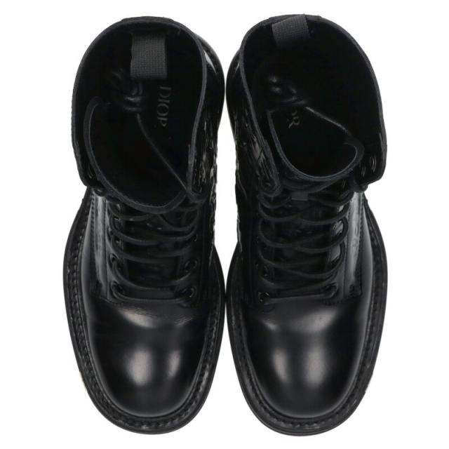 ディオール サイズ:40  Explorer II 3BO254ZIV オブリークレースアップブーツ 中古 BS99 ディオール サイズ:40 Explorer II 3BO254ZIV オブリークレースアップ