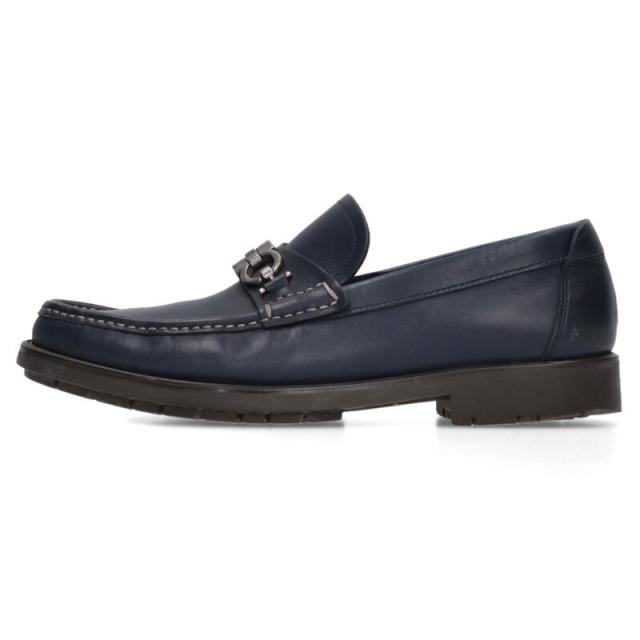 サルバトーレフェラガモ サイズ:7.5 ガンチーニレザーローファー 中古 BS99