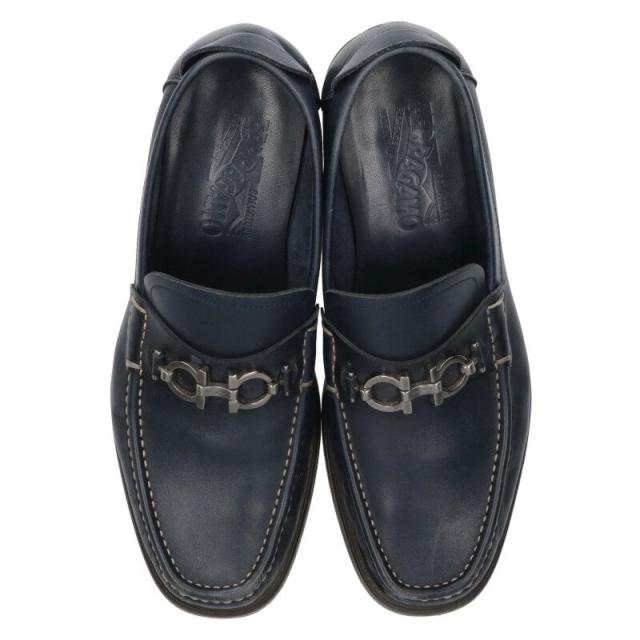 サルバトーレフェラガモ サイズ:7.5 ガンチーニレザーローファー 中古 BS99