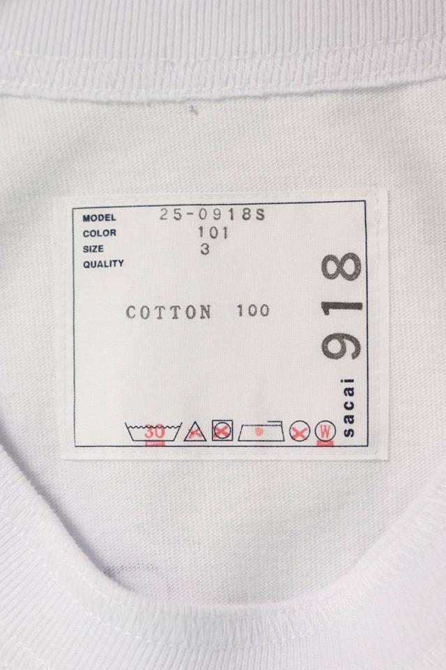 サカイ サイズ:3 25SS 25-0918S ジェームスディーンプリントTシャツ