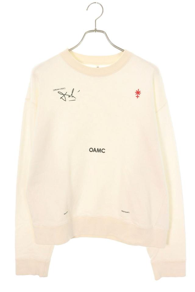 オーエーエムシー サイズ:M  OQ247508A フロントロゴスウェット 中古 BS99