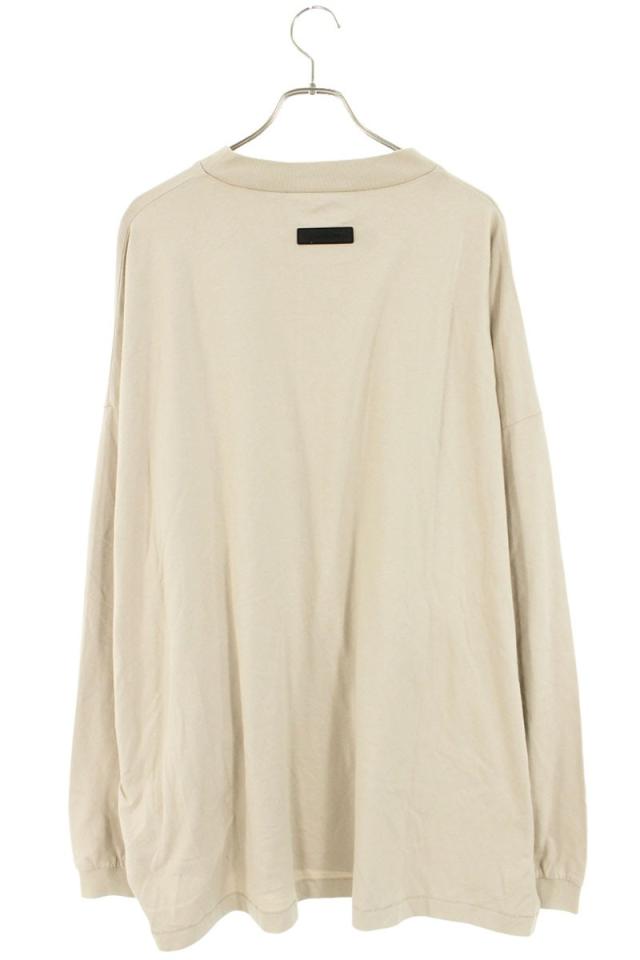 フォグ サイズ:XL  ESSENTIALS フロントラバーロゴ長袖カットソー 中古 OM10 フォグ サイズ:XL ESSENTIALS フロントラバーロゴ長袖カットソー 中古 OM10