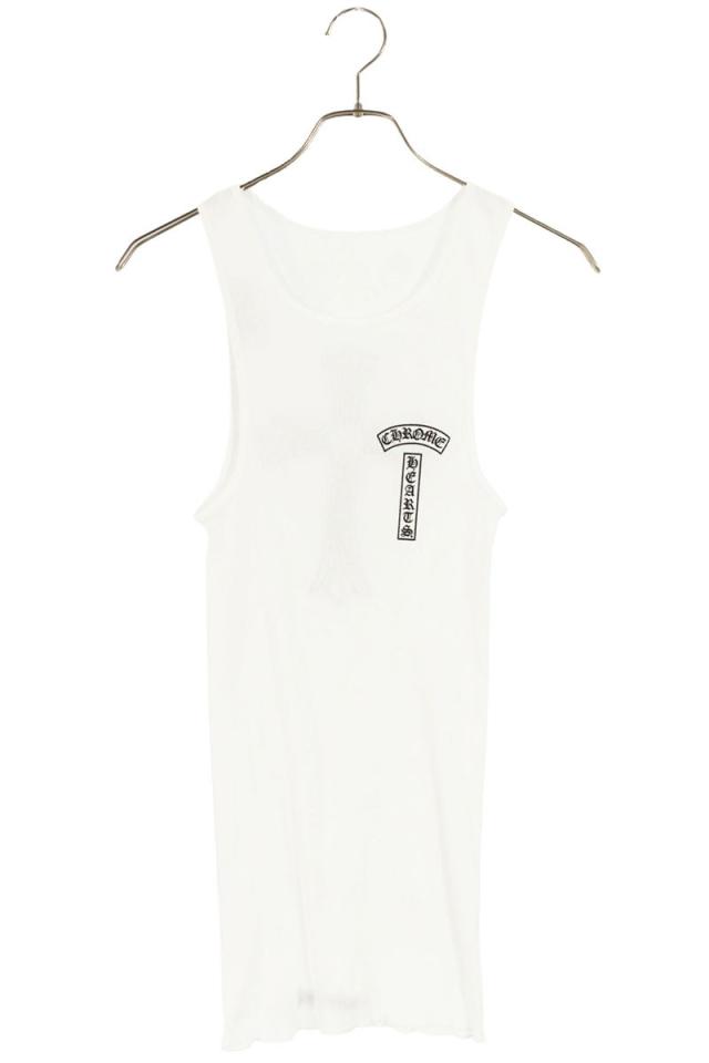 クロムハーツ サイズ:M  RIB TANK CHクロスプリントリブタンクトップ 中古 OK15