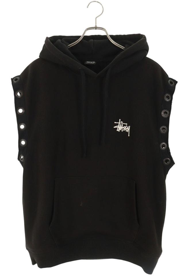 コムデギャルソンジュンヤワタナベマン  ステューシー サイズ:M  WM-T909 ノースリーブカスタムプルオーバーパーカー 中古 BS99