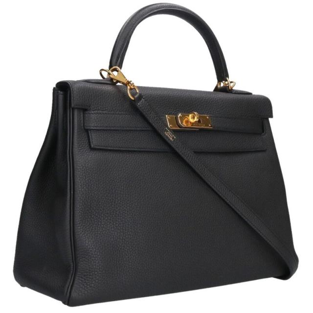 エルメス サイズ:32  ケリー32 T刻印 G金具レザーショルダーバッグ 中古 SS13
