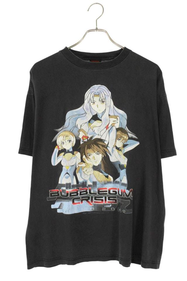 ヴィンテージ サイズ:L  90s  Bubblegum Crisis バブルガムクライシス キャラクタープリントTシャツ 中古 BS99