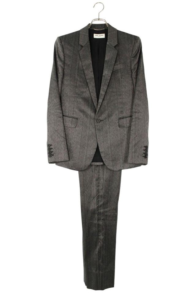 サンローランパリ サイズ:44  600331 596927 Y1C32 シルクポリシャンタンスーツ 中古 BS99