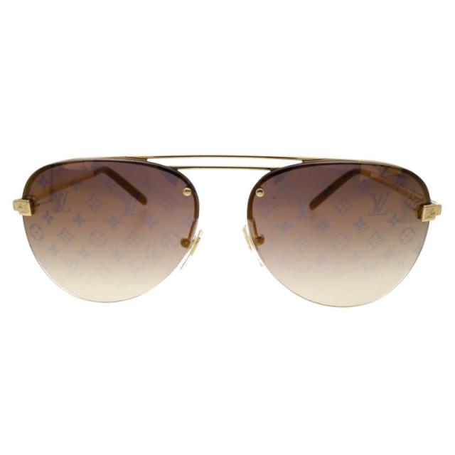ルイヴィトン サイズ:60□14  Z1020E クロックワイズ ティアドロップモノグラムレンズサングラス 中古 BS99