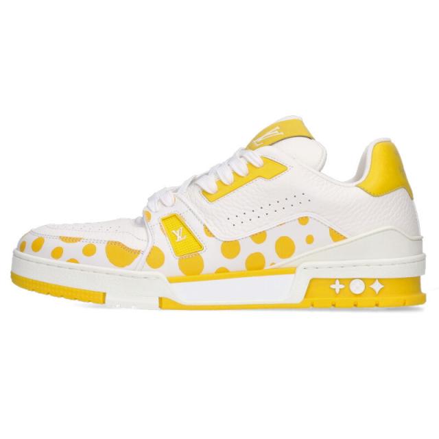 ルイヴィトン  草間彌生 サイズ:8.5  LVトレイナー・ライン YKインフィニティドットローカットスニーカー 中古 SB01