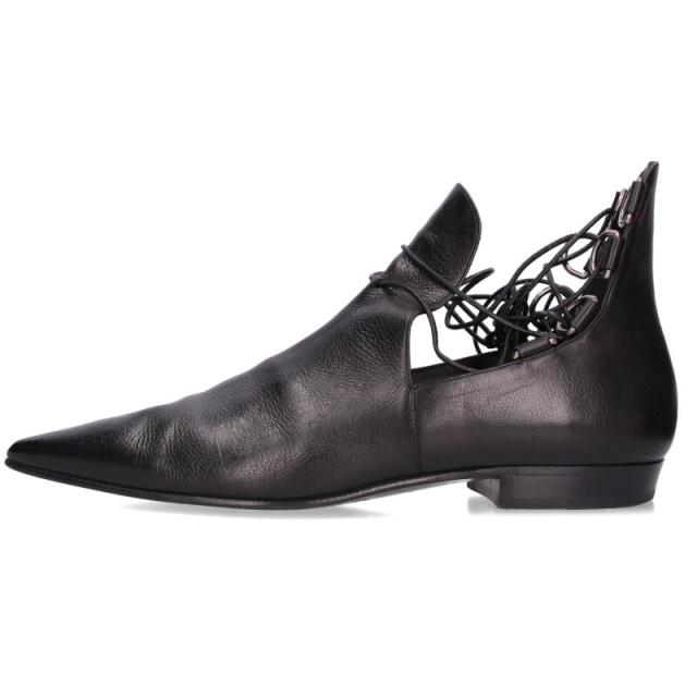 サンローランパリ サイズ:40  685857 アンクルレースシューズ 中古 BS99