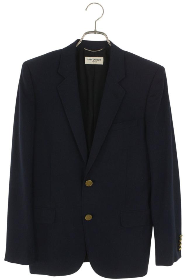 サンローランパリ サイズ:46  13AW  329983 YM39M ゴールド2Bブレザージャケット 中古 BS99