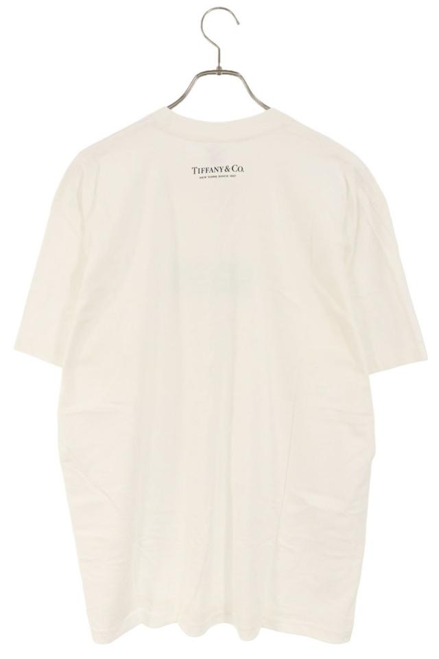 シュプリーム ティファニー サイズ:L 21AW Box Logo Tee ボックスロゴTシャツ 中古 SB01