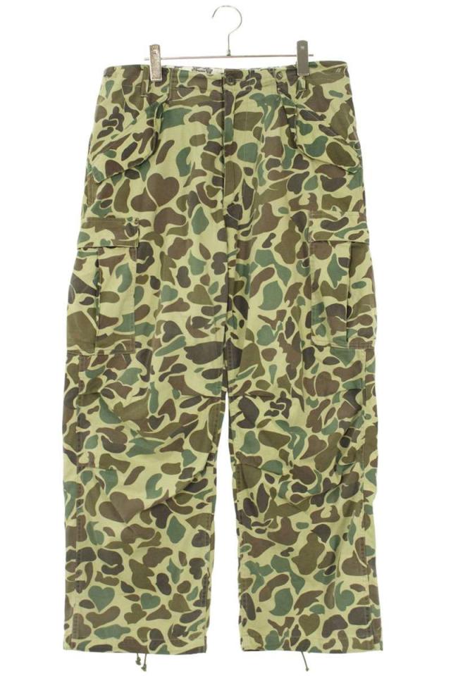 セントマイケル サイズ:M SM-S23-0000-091 カモフラ柄カーゴロングパンツ 中古 BS55