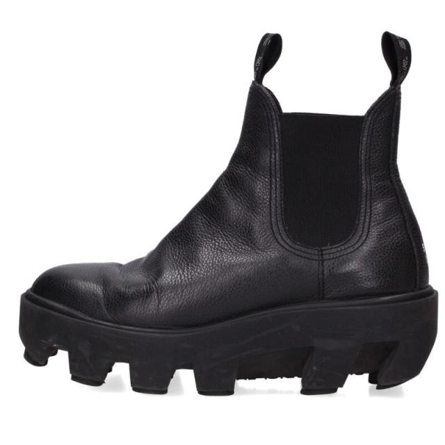 エスアールスタジオ サイズ:40  THERAPIST BOOT サイドゴアレザーブーツ 中古 BS99