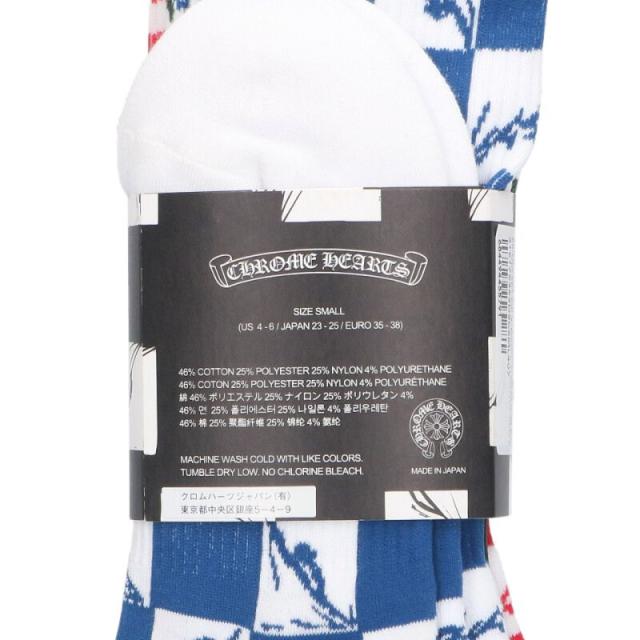 クロムハーツ サイズ:S SOCKS PPO CHOMPER 3PK チョンパー靴下ソックス