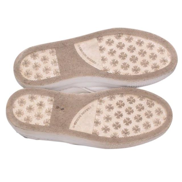 クロムハーツ サイズ:38 SLIP ON BLK CALF スリッポン ダガー装飾