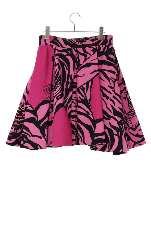 ヴァレンティノ サイズ:38  QB3RA3W546B タイガープリーツスカート 中古 BS99