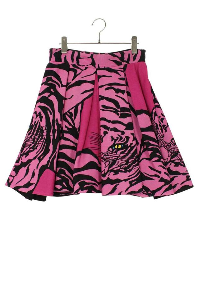 ヴァレンティノ サイズ:38  QB3RA3W546B タイガープリーツスカート 中古 BS99