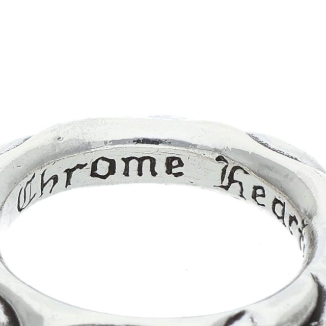 クロムハーツ クスロールバンドリング 17号 CHROME HEARTS クロムハーツ リング -(17号位) シルバー CHROME HEARTS