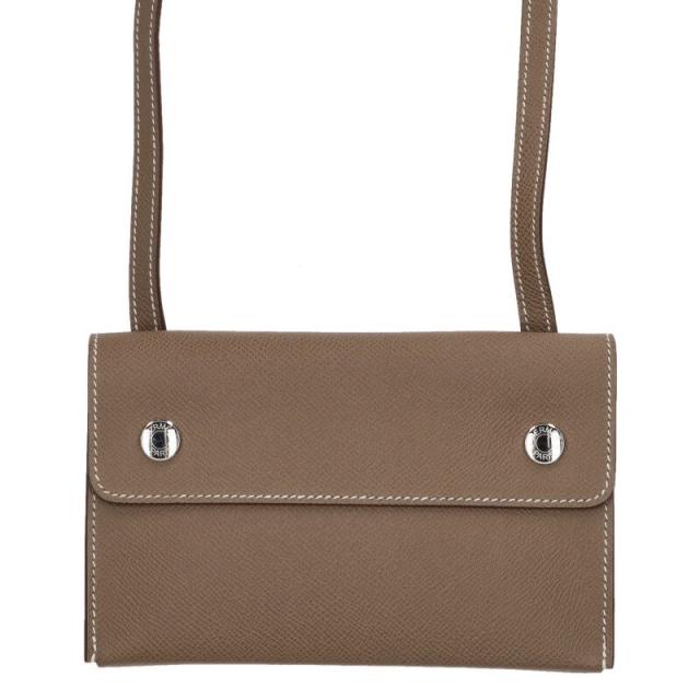 エルメス   ナップトゥーゴー W刻印 SV金具長財布 中古 SS13