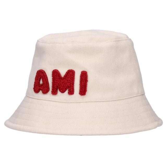 アミアレクサンドルマテュッシ サイズ:58  UHA262.DE0039 ロゴ刺繍バケットハット 中古 BS99