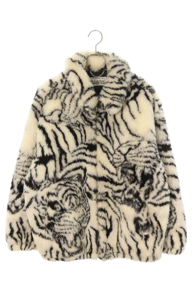 ワコマリア サイズ:M  TIM LEHI   FUR COACH JACKET フェイクファーコーチジャケットブルゾン 中古 BS99