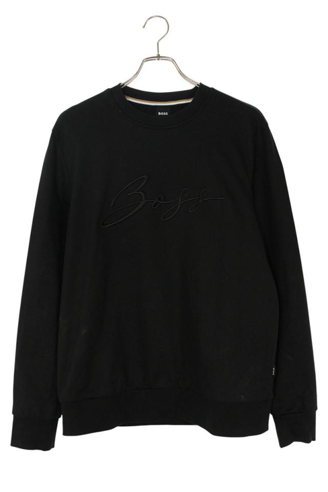 ヒューゴボス サイズ:S ロゴ刺繍スウェット 中古 BS99