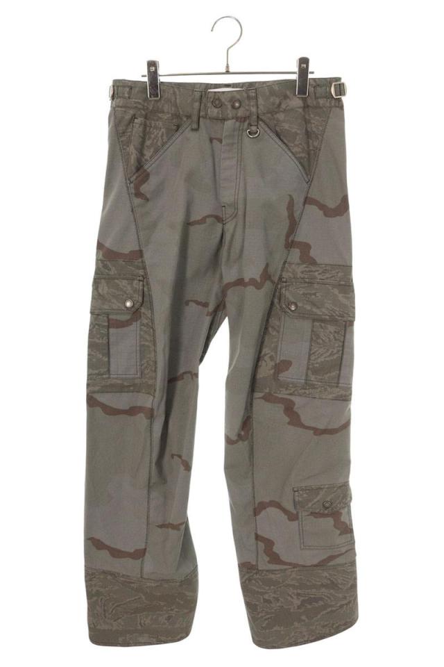 マリーンセル サイズ:44  Regenerated Camo Cargo Pants 迷彩柄カーゴロングパンツ 中古 BS99 マリーンセル サイズ:44 Regenerated Camo Cargo Pants 迷彩柄カーゴ