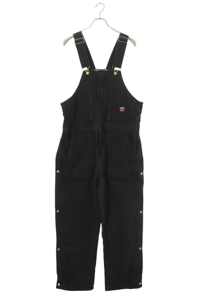 シュプリーム  ディッキーズ サイズ:M  24AW  Flannel Lined Overall フランネルラインオーバーオール 中古 BS99