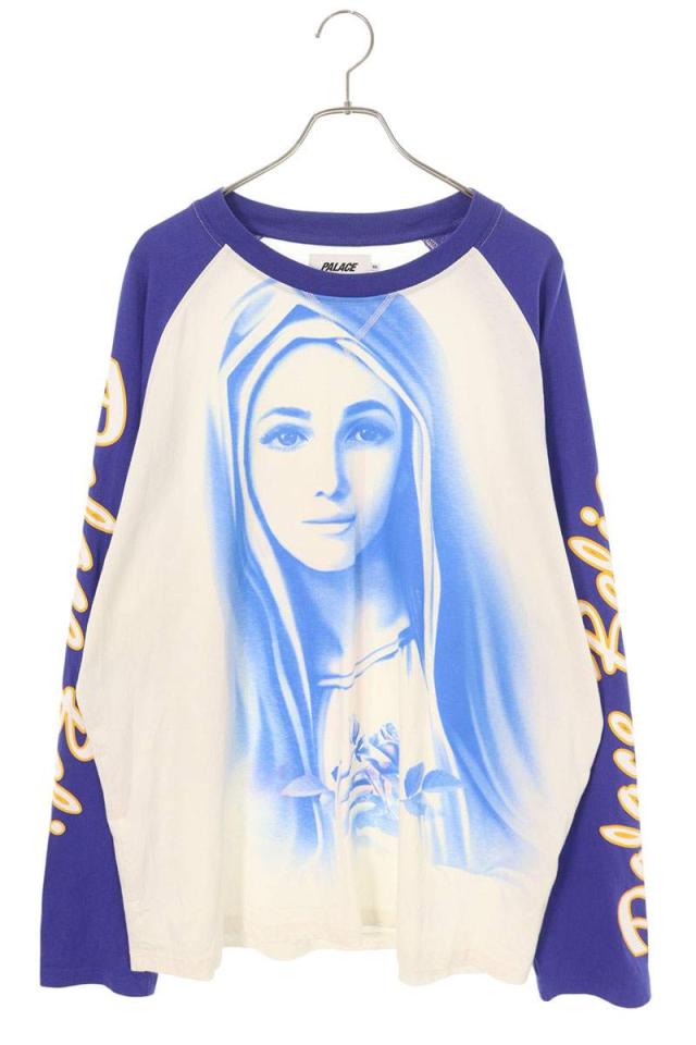 パレス サイズ:XXL  1 TRUTH LONGSLEEVE ラグランスリーブフェイスプリント長袖カットソー 中古 BS99