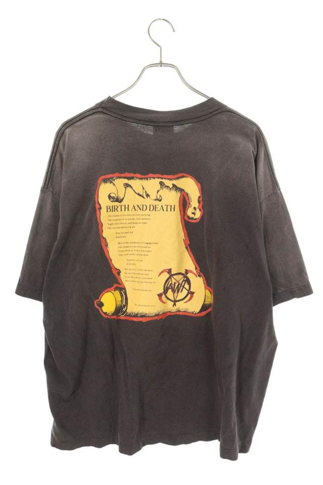 セントマイケル サイズ:XL  25AW  SM-HR1-0000-007 BIRTH AND DEATHグラフィックプリントTシャツ 中古 SB01 セントマイケル サイズ:XL 25AW SM-HR1-0000-007 BIRTH AND DEATH