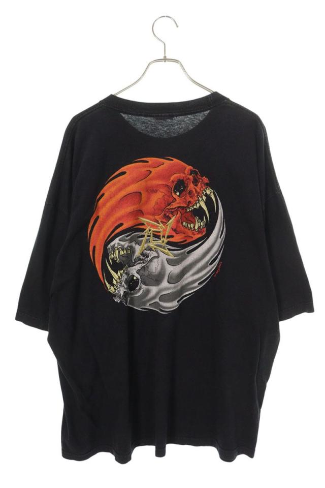 ヴィンテージ サイズ:XXXL  LLICA メタリカ PUSHEAD REBELスカルプリントTシャツ 中古 NO05 ヴィンテージ サイズ:XXXL METALLICA メタリカ PUSHEAD REBELスカル