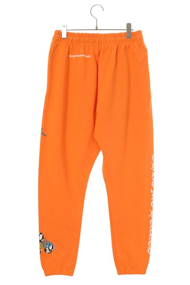 クロムハーツ サイズ:L  PPO LINK BUILD SWTPANTS MATTY BOYプリントスウェットロングパンツ 中古 SS07 クロムハーツ サイズ:L PPO LINK BUILD SWTPANTS MATTY BOYプリント