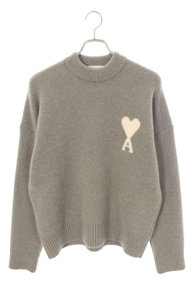 アミアレクサンドルマテュッシ サイズ:S  25AW  UKS836 ハートA刺繍ニット 新古品 BS99